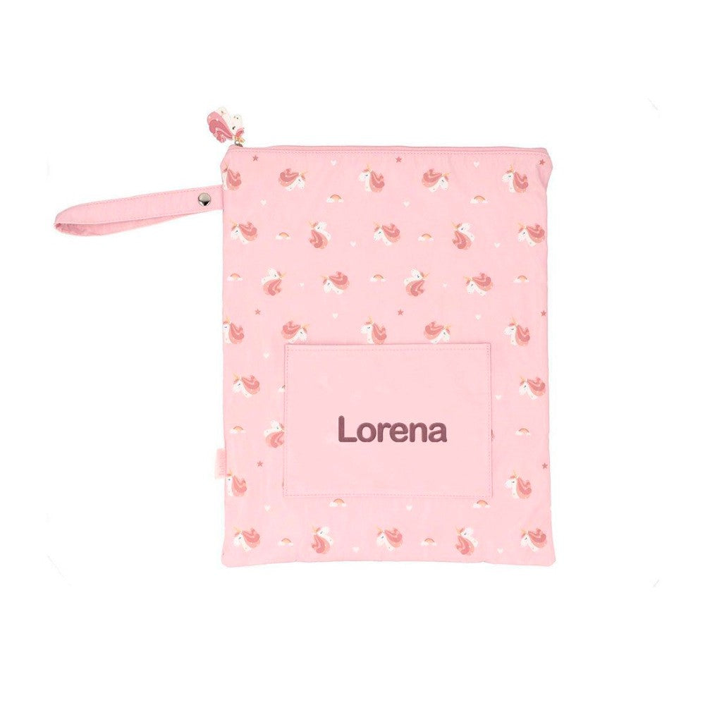 Bolsa Impermeable Grande Tutete Magical Unicorn Personalizable