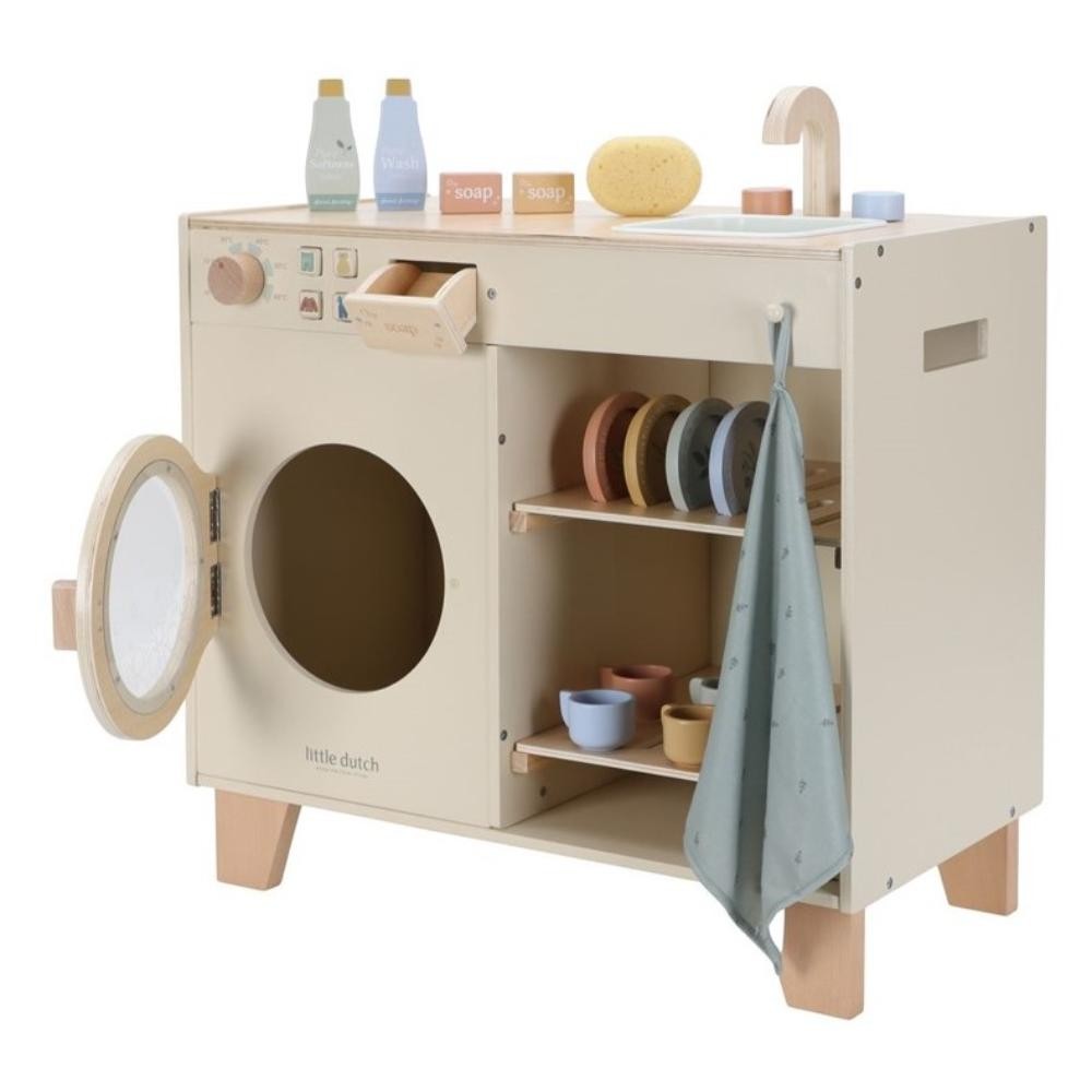Lavadora Mueble Little Dutch De Madera