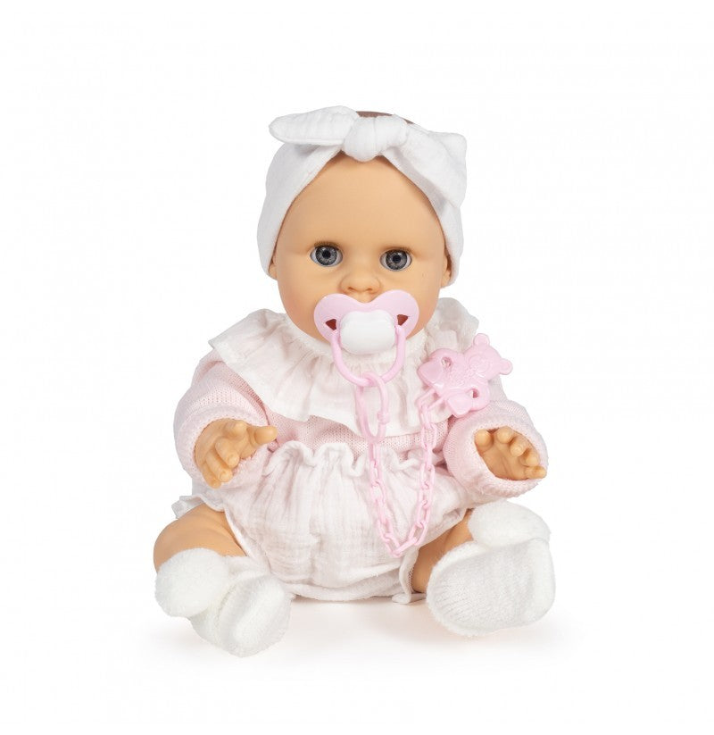 Muñeca La Nina Isabella con cintillo Interactiva by Berjuan 38 cm