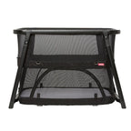 Minicuna Onna SOMNIA Fresh Negra con colchon sabana y mosquitera