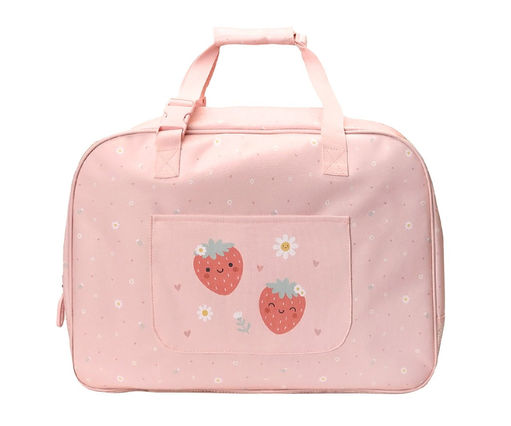 Bolso Playa con Rejilla Monnëka Strawberries