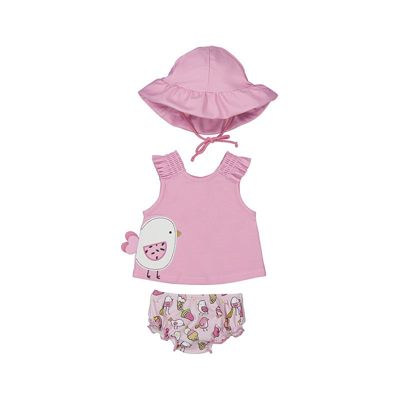 Conjunto baño con gorro Mayoral