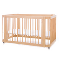 Cuna-Cama-Escritorio Alondra Madera Crea 3en1 Nomad