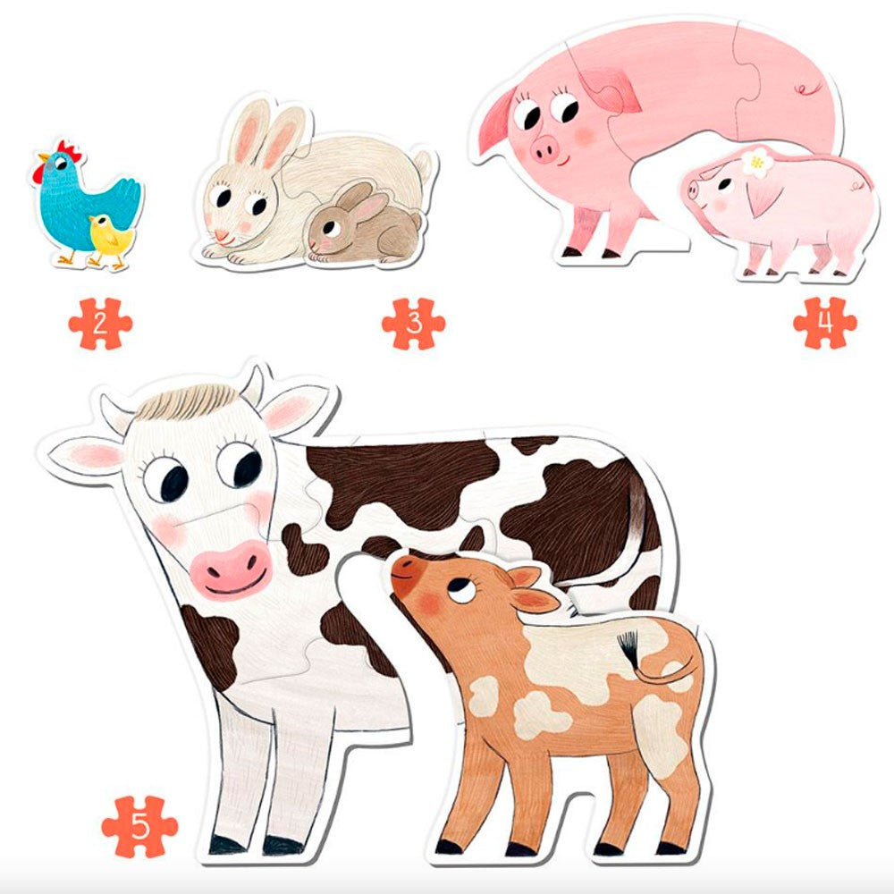 Puzzle Goula XXL Mamás y Bebés