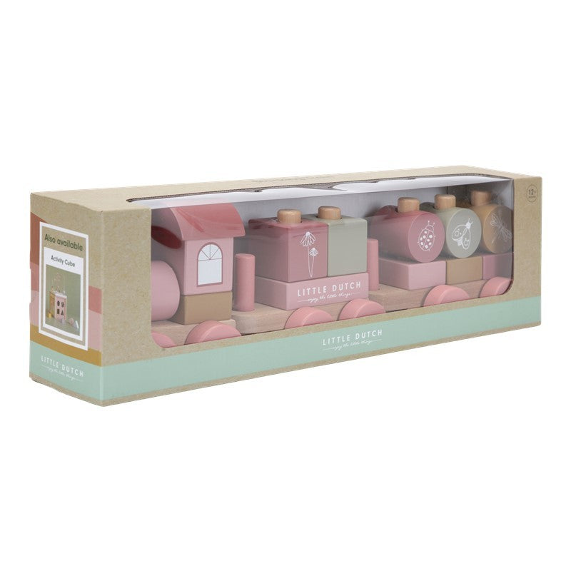 Tren Little Dutch Flowers Rosa