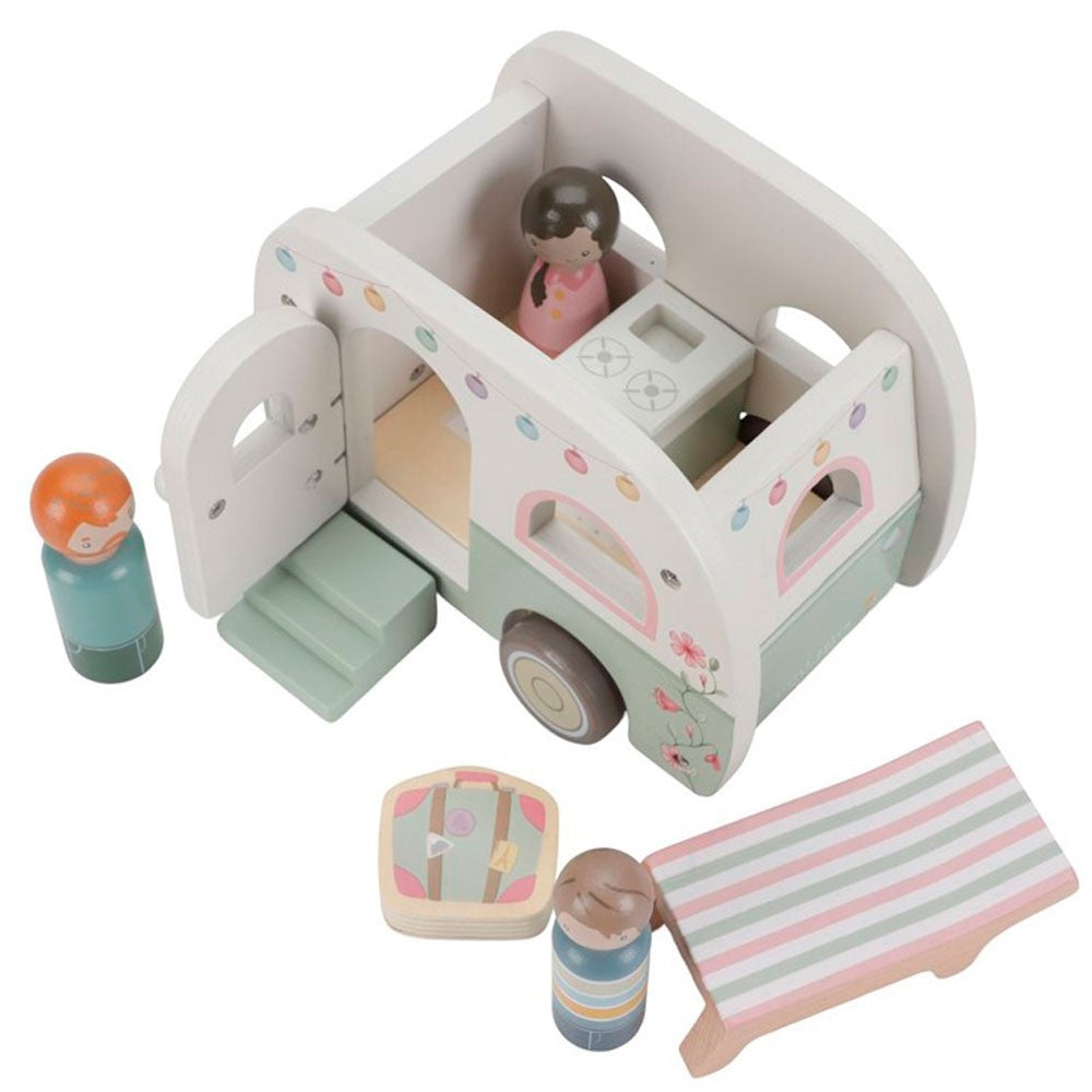 Set Coche y Caravana Little Dutch FSC
