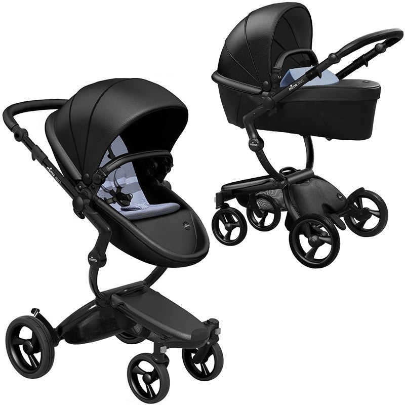 Cochecito Dúo Mima Xari Black Personalizable