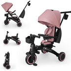 Triciclo plegable Kinderkraft JAZZ 3 Evolutivo 6 en 1