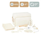 Neceser de higiene Babymoov para cuidado del bebe Curl White