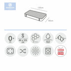 Protector colchon 3d cuna 60 Cambrass Liso