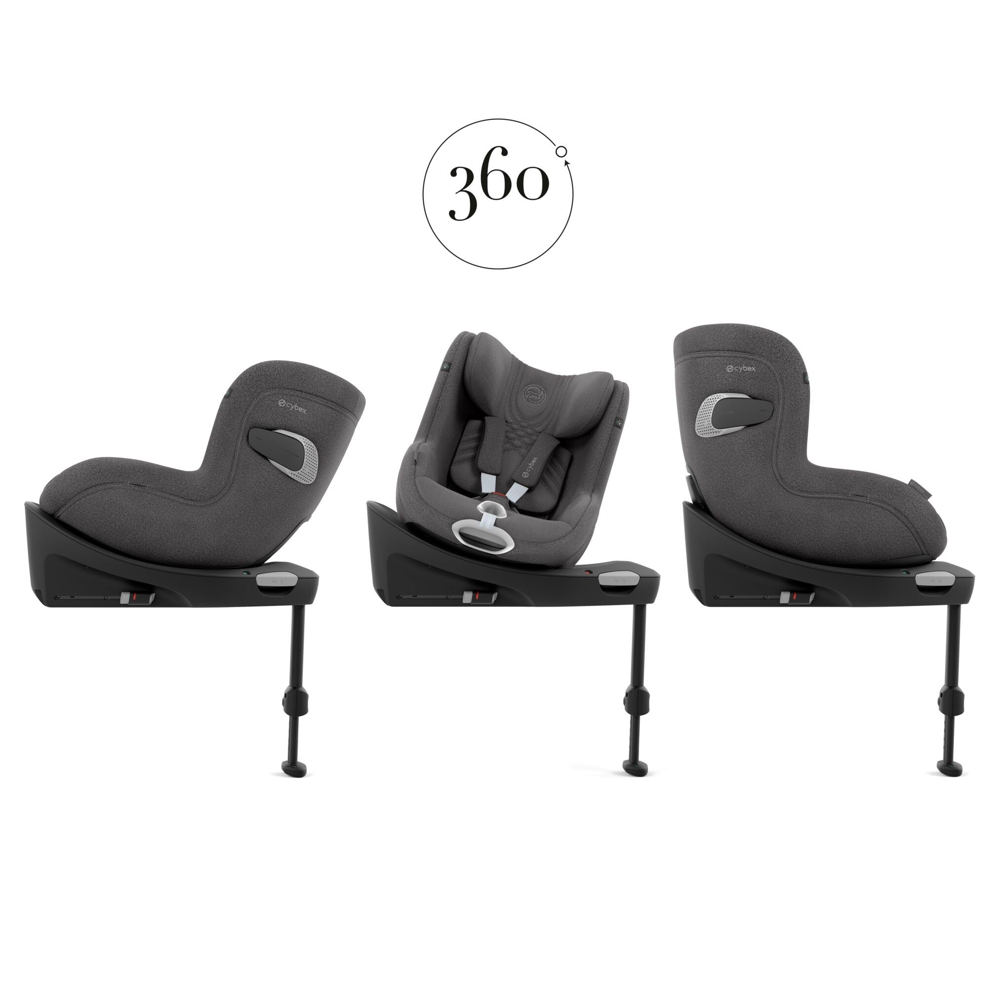 Silla auto Cybex Sirona Ti I-size Plus con reductor y capota antiuva