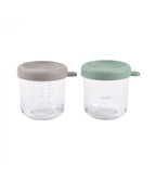 Pack de 2 tarritos de cristal Beaba 250ml