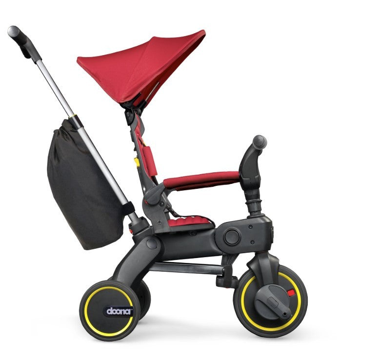 Triciclo 5 en 1 Doona LIKI TRIKE S3 con bolso y protector de arneses peso 6,7Kg.