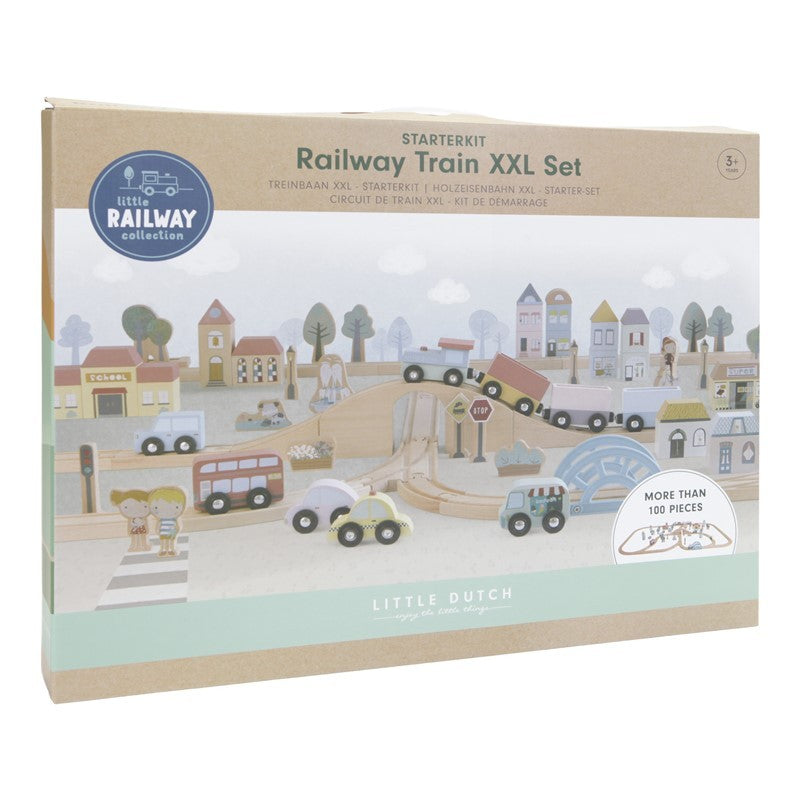 Ciudad sistema de trenes Little Dutch