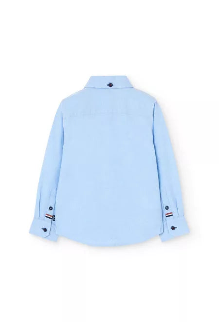 Camisa Boboli oxford manga larga