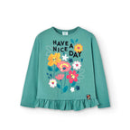Camiseta Boboli punto con volante
