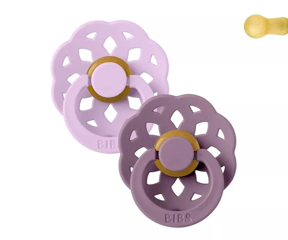 2 Chupetes BIBS Boheme Round 6-18m