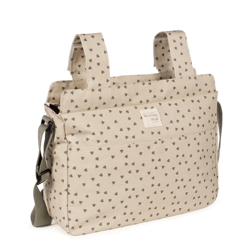 Bolsa Canastilla Walking Mum Poppy Corazones