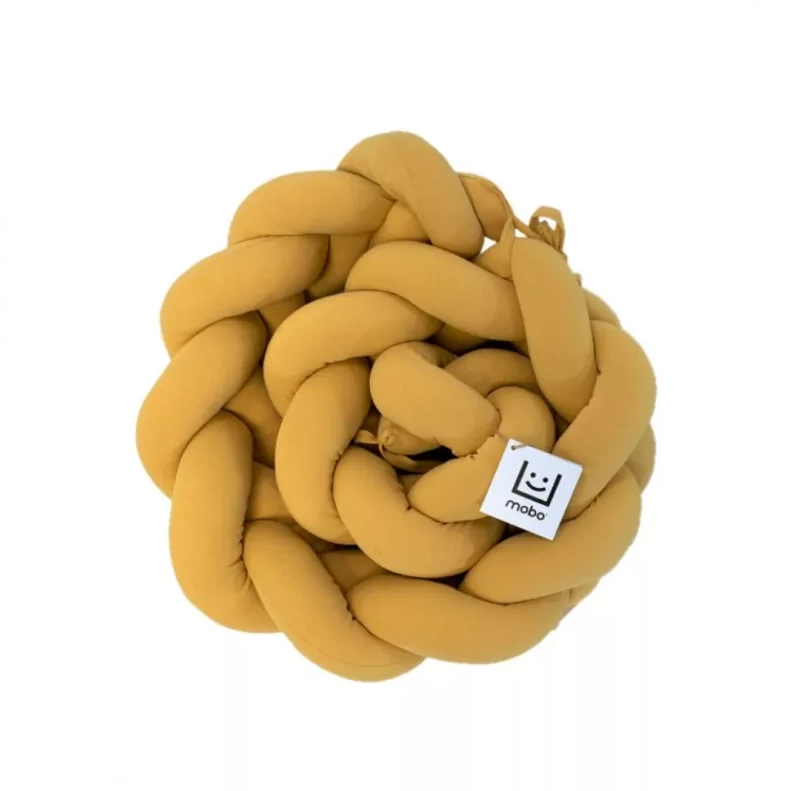 Trenza Mobo Protector de Cuna Algodón 210 cm