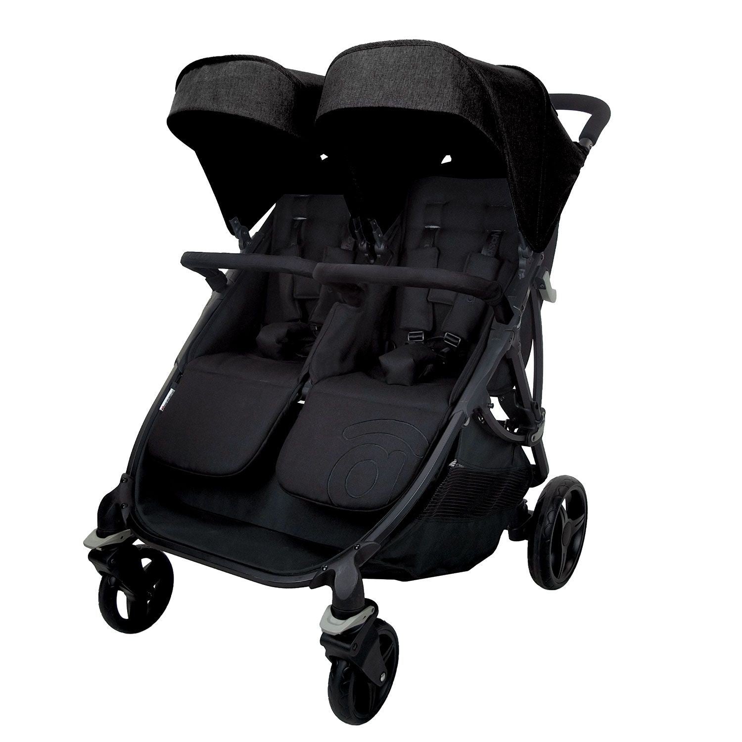 Silla paseo Gemelar asalvo Doble BRO con bicis