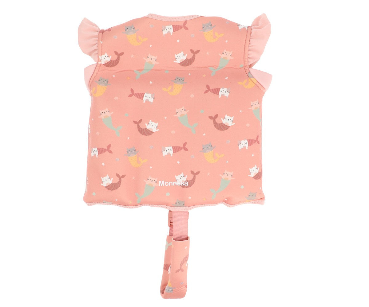 Chaleco Flotador Aprendizaje Monnëka Mermaid Cats