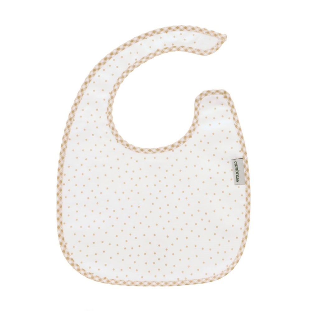 Babero Cuadrado Cambras con Velcro Vichy10