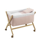 Minicuna tijera madera natural Cambrass Plumeti