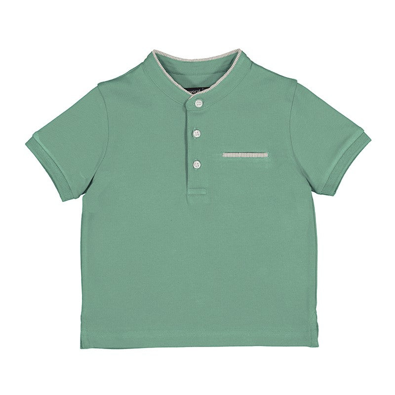 Polo Mayoral manga corta cuello mao