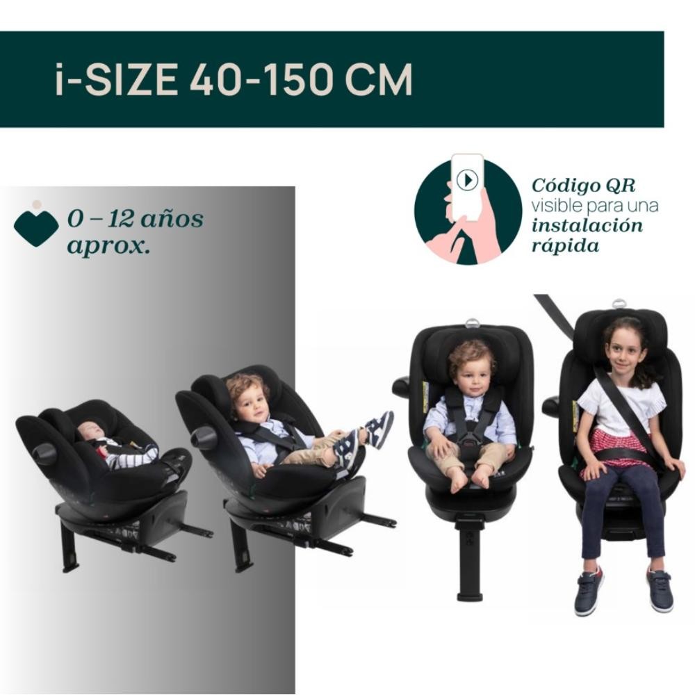 Silla Auto Chicco Everone I-Size 40 a 150 cm