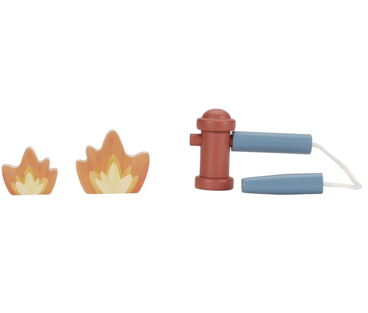 Set Bomberos con camión Little Dutch