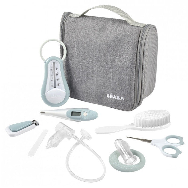 Neceser de higiene para colgar Beaba con 9 accesorios