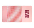 Toalla Playa Microfibra Personalizable Monnëka Stripes Bloom & Blush
