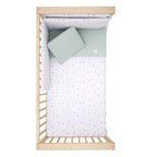 Colcha y Protector Cuna Cambrass Greeny 60x120cm