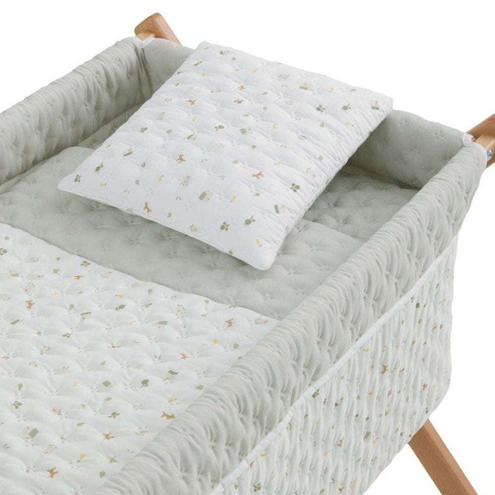 Minicuna Tijeras Cambrass House Mint + Patas Natural