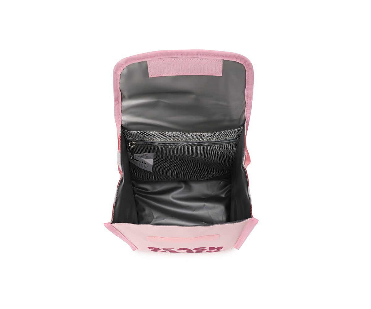 Bolsa merienda térmica Monnëka Stripes Bloom & Blush