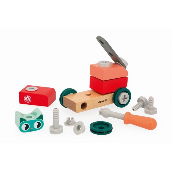 Coche Gato Brico'Kids Janod