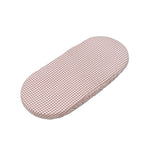 Funda Colchón Cuco Vichy + Muselina Rayas Walking Mum Praliné