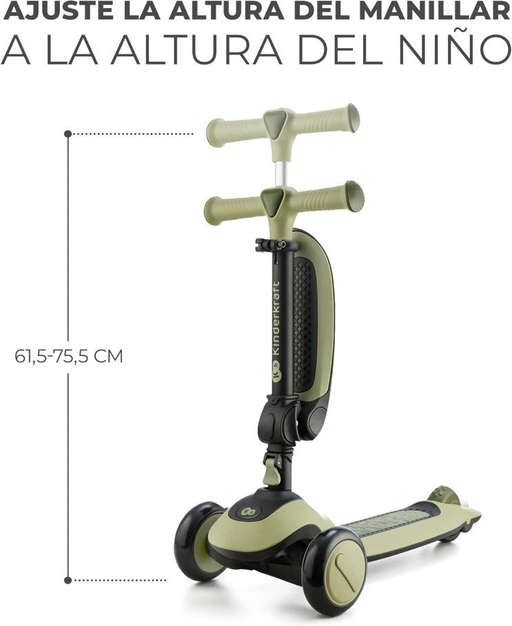 Patinete 2 en 1 Kinderkraft HALLEY
