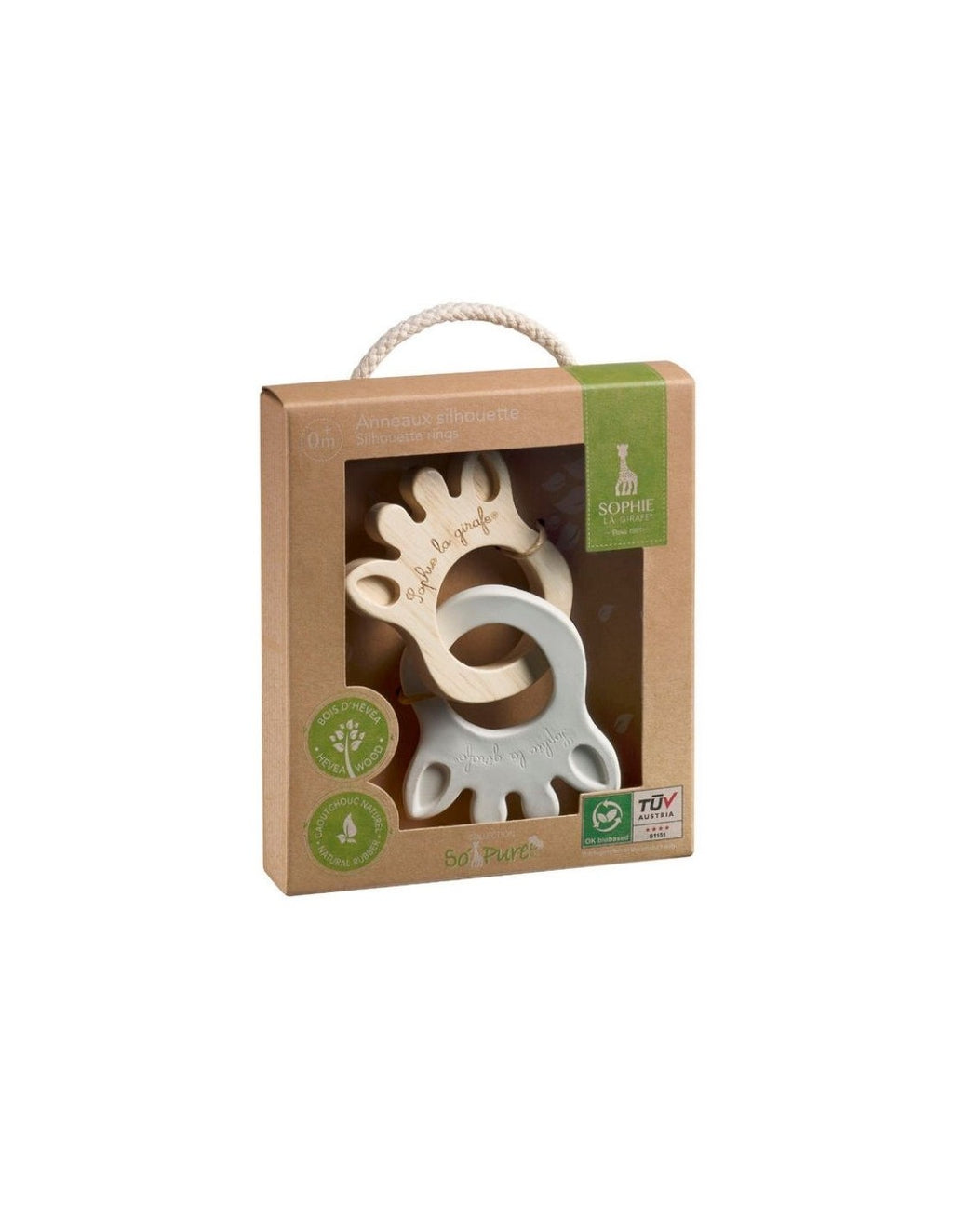 Anillo mordedor Sophie la girafe Caucho & Madera