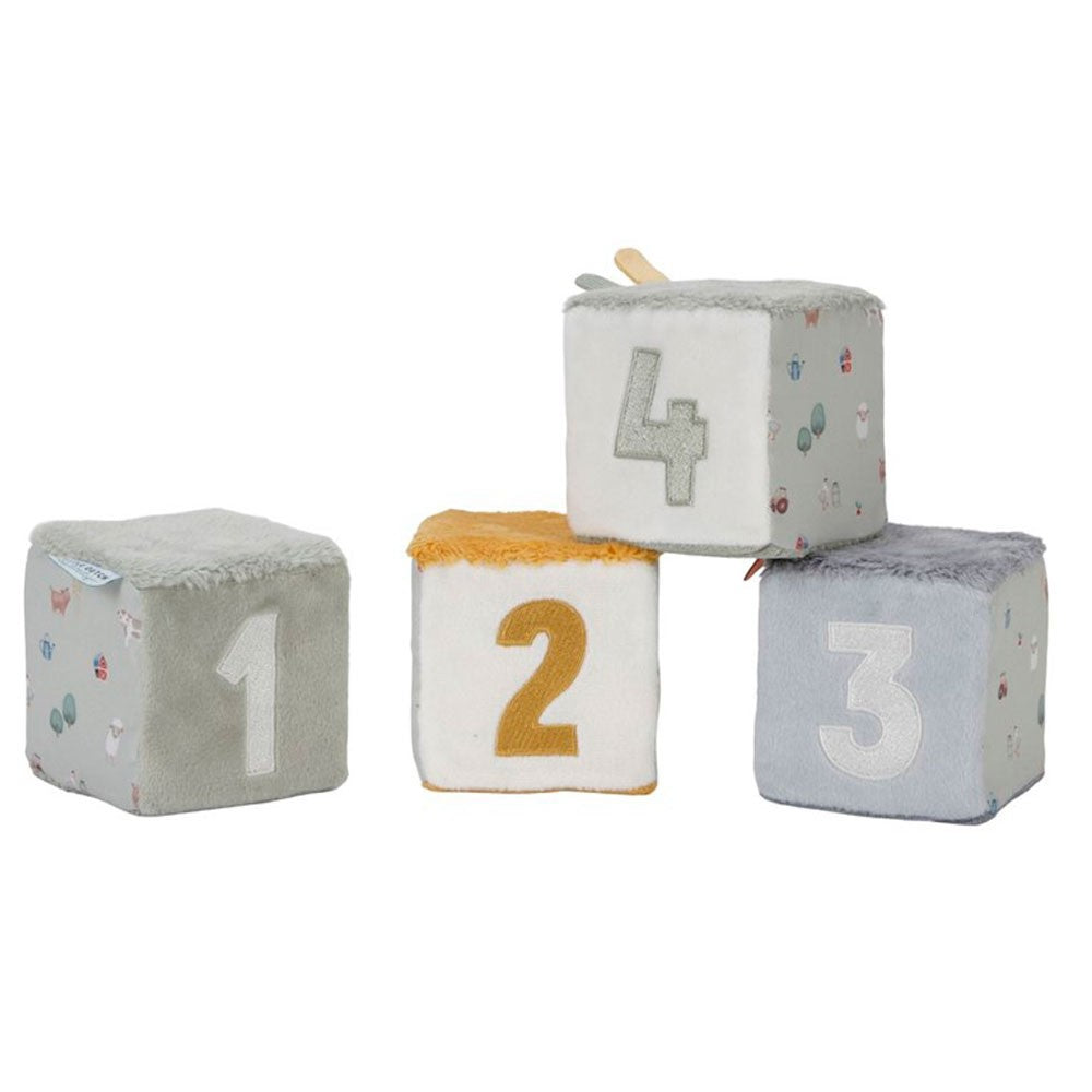 Cubos Blanditos Apilables Little Dutch Pequeña Granja
