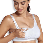 Sujetador con relleno Carriwell Padded Maternidad y Lactancia BLANCO
