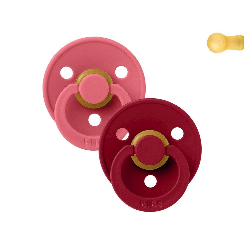 2 Chupetes BIBS Colour Round 0-6m