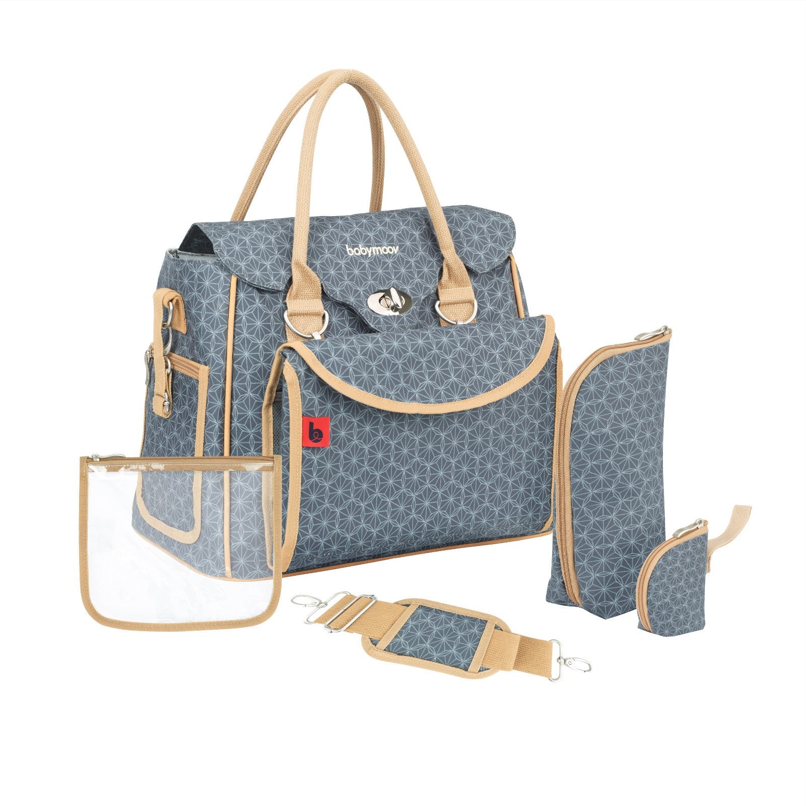 Bolso maternal Cambrass Pack Dutton Stone