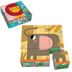 Puzzle Goula Cubos Selva