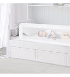 Barrera de cama Asalvo 2 en 1 Blanco