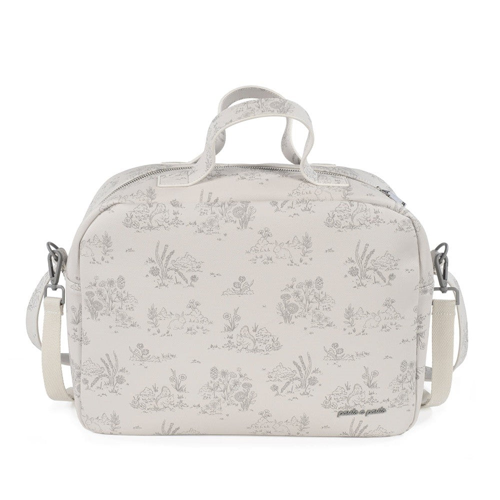 Bolsa canastilla Pasito a Pasito Toile de Jouy
