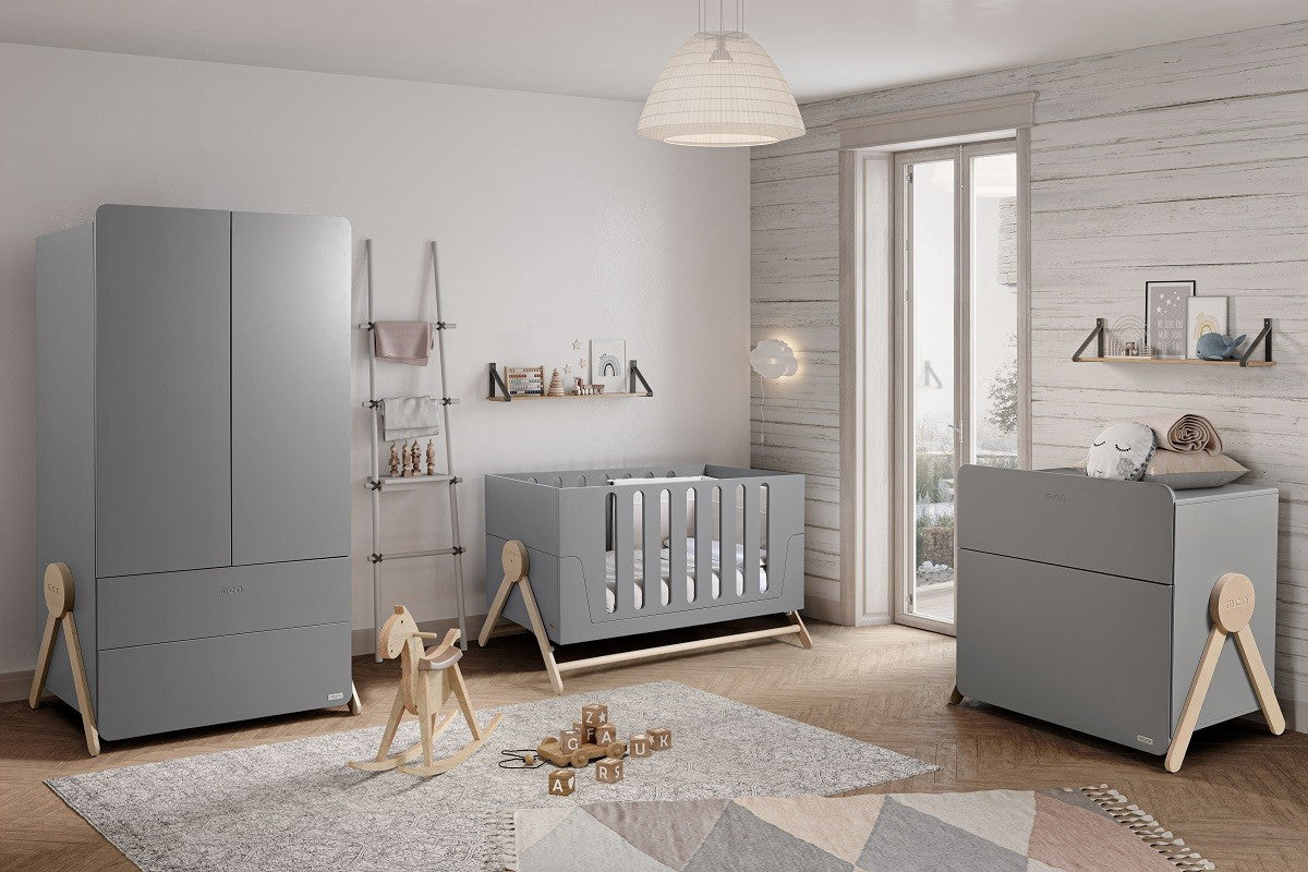 Cuna Micuna Swing 140 x 70 con relax system con colchón opcional