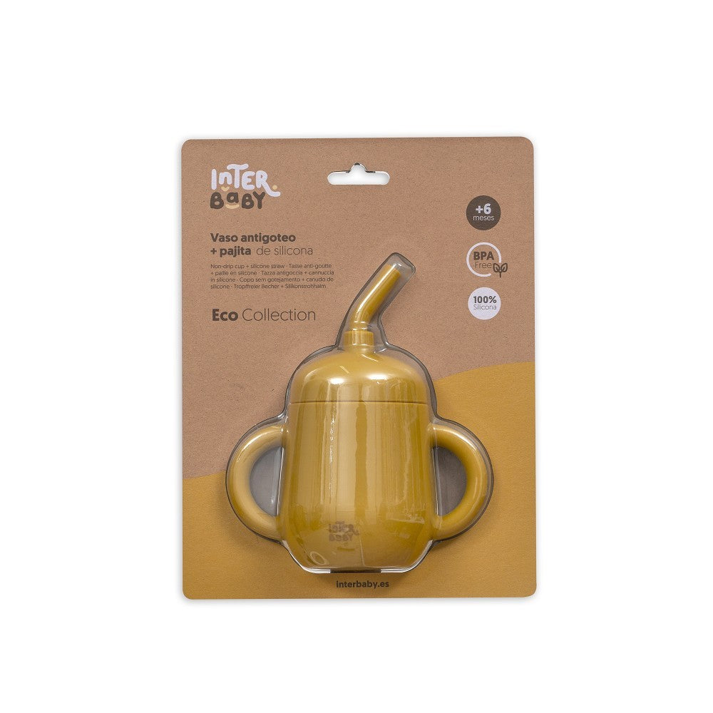 Vaso Interbaby silicona antiderrame