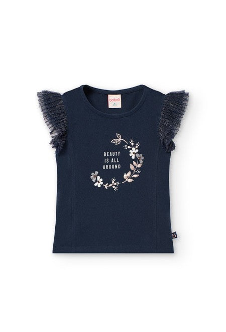 Camiseta Boboli punto elástico