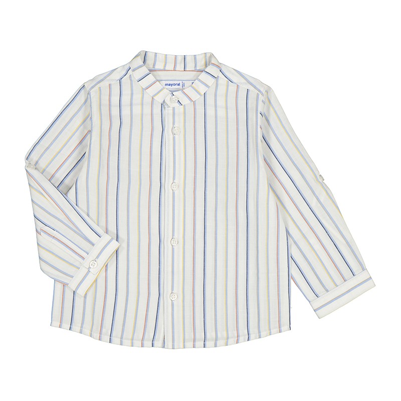 Camisa Mayoral manga larga lino mao fantasia